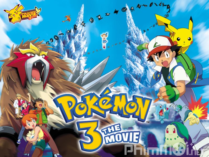 Pokemon Movie 3: Đế Vương Của Tháp Pha Lê Entei - Pokemon 3: The Movie