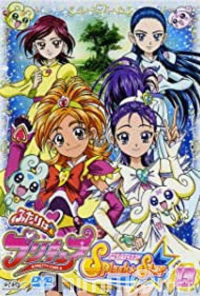 Futari wa Precure: Splash☆Star Movie - Tick Tack Kiki Ippatsu! - Pretty Cure Splash Star Tic-Tac Crisis Hanging by a Thin Thread!